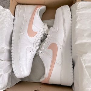 Nike Air Force 1 - Men’s Size 12 D(M) White/Pink